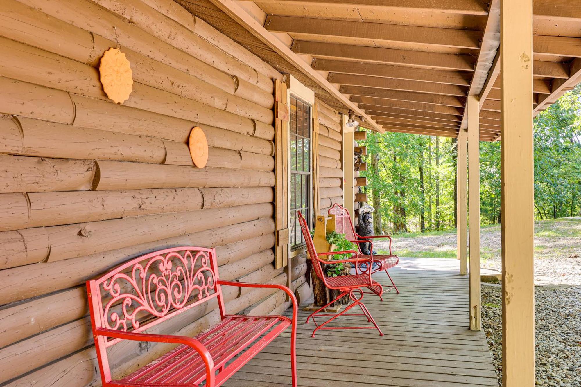 Arkansas Log Cabin Rental Near Lake Greeson! Mount Moriah Ngoại thất bức ảnh