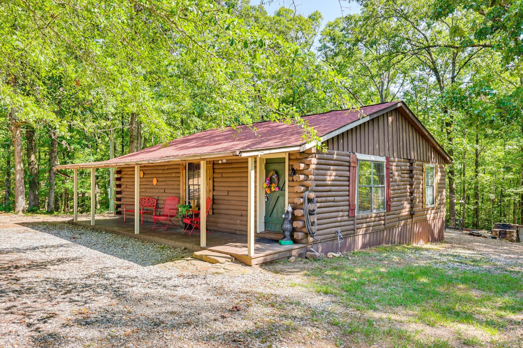 Arkansas Log Cabin Rental Near Lake Greeson! Mount Moriah Ngoại thất bức ảnh