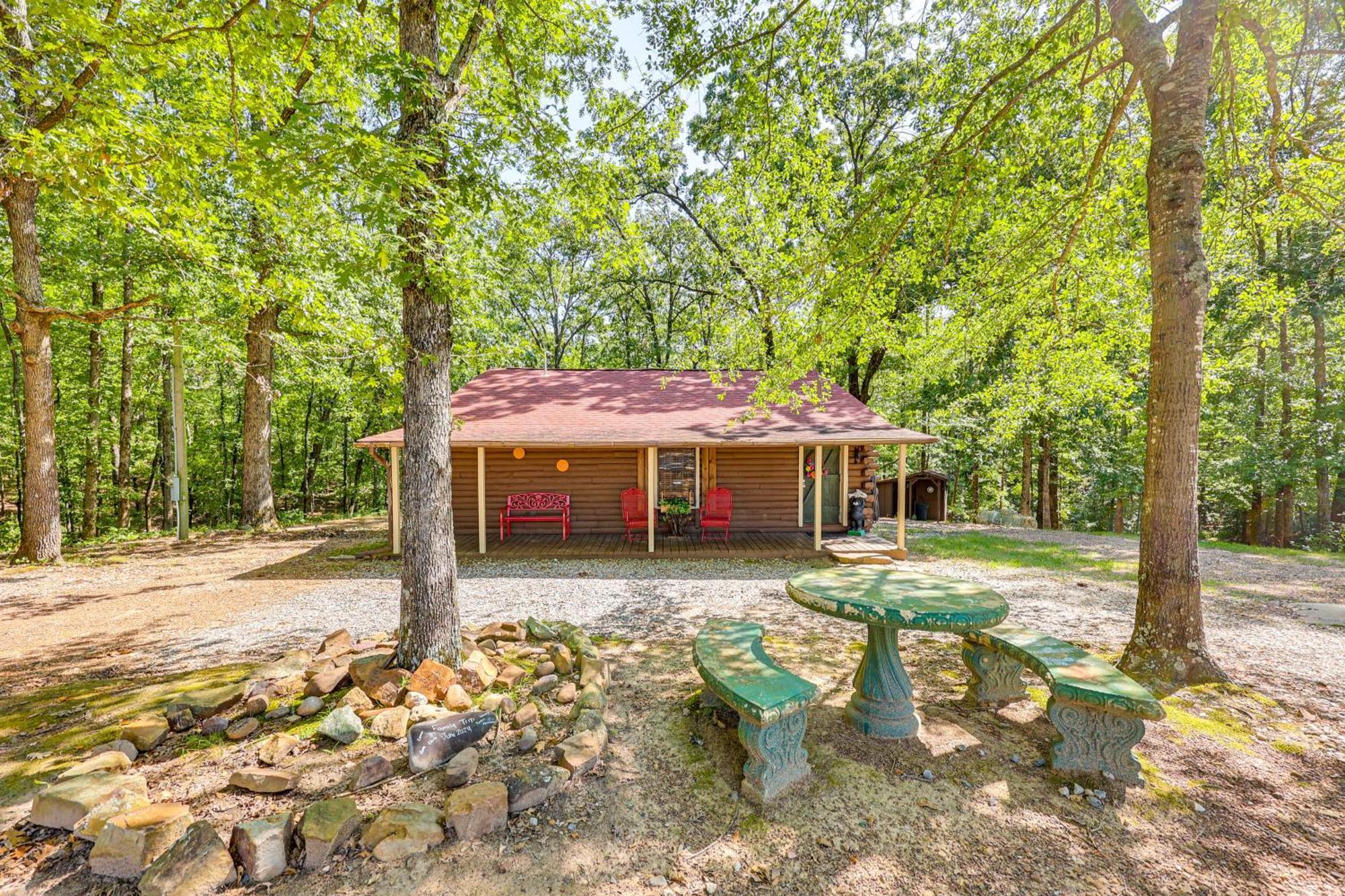 Arkansas Log Cabin Rental Near Lake Greeson! Mount Moriah Ngoại thất bức ảnh