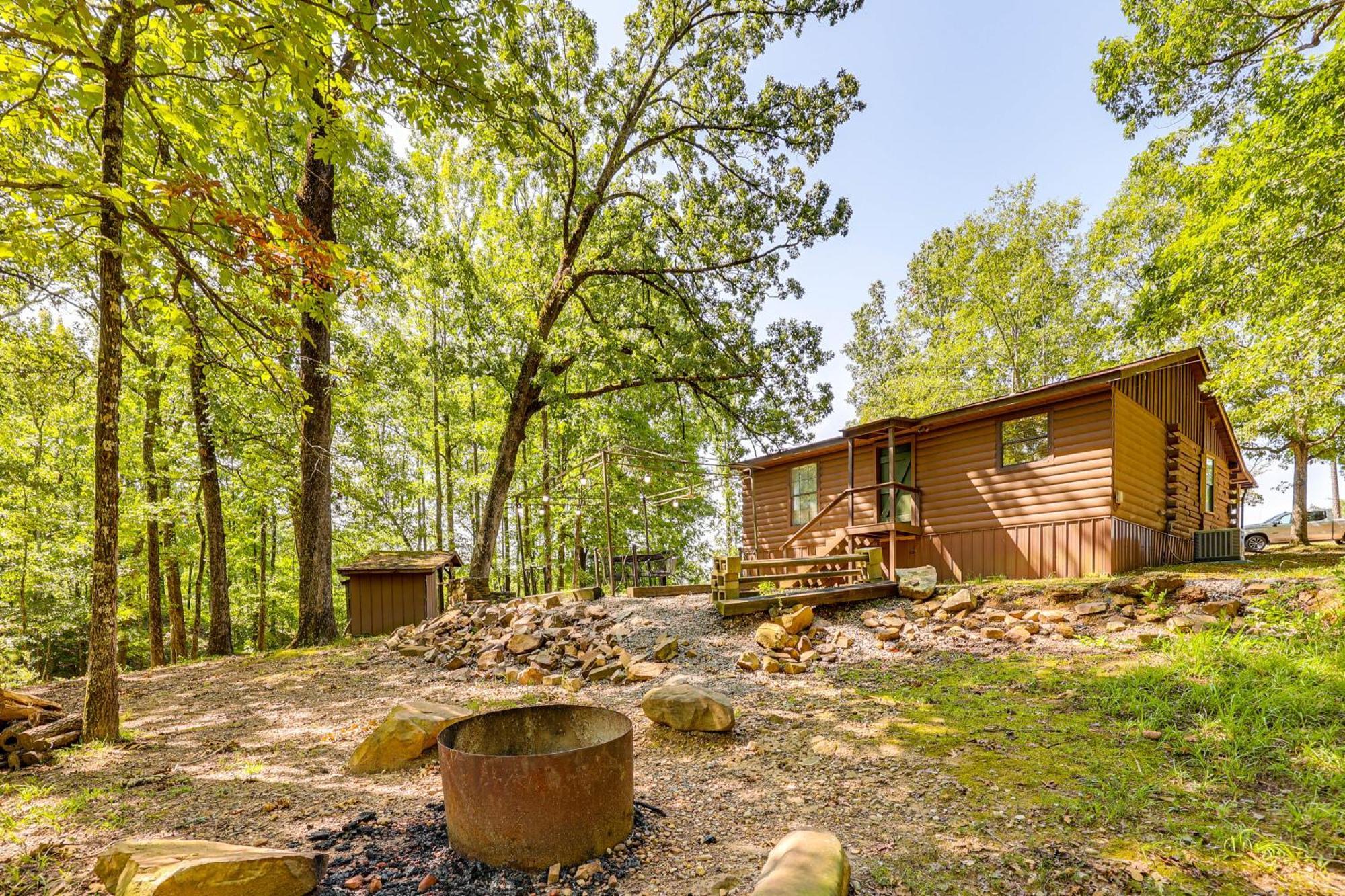 Arkansas Log Cabin Rental Near Lake Greeson! Mount Moriah Ngoại thất bức ảnh