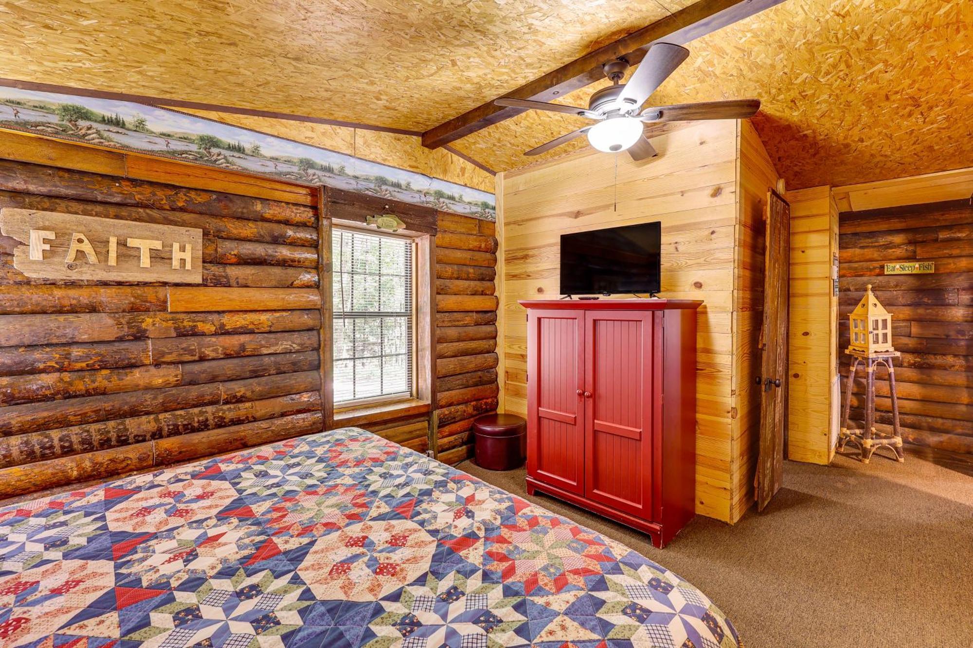 Arkansas Log Cabin Rental Near Lake Greeson! Mount Moriah Ngoại thất bức ảnh