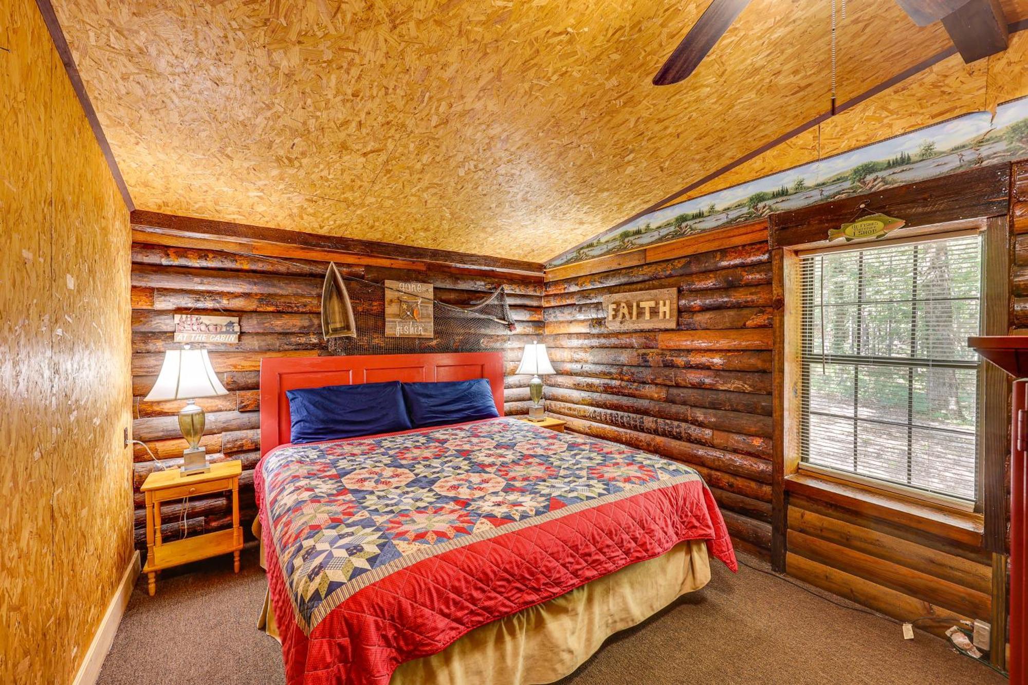 Arkansas Log Cabin Rental Near Lake Greeson! Mount Moriah Ngoại thất bức ảnh