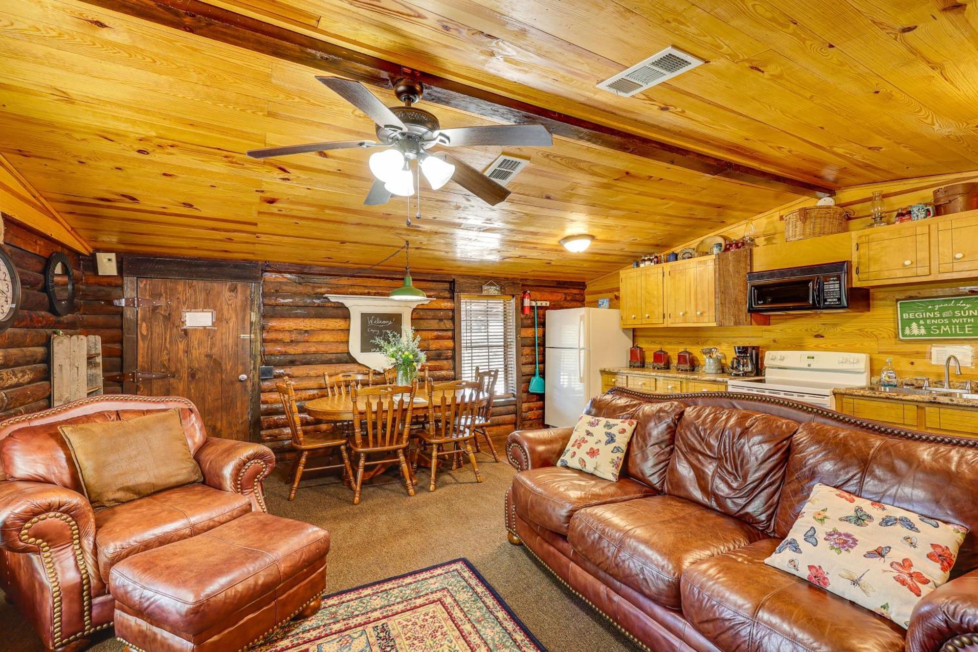 Arkansas Log Cabin Rental Near Lake Greeson! Mount Moriah Ngoại thất bức ảnh